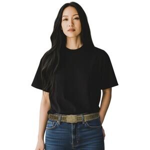 Vintage Hobo Western Overlay Metal Embossed Belt One Size